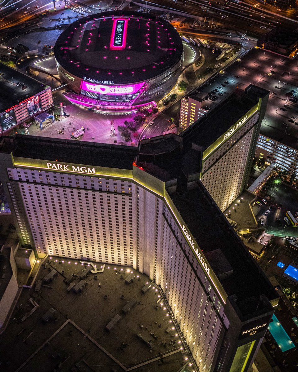 Opening night for the <a href="/GoldenKnights/">Vegas Golden Knights</a> #VegasBorn