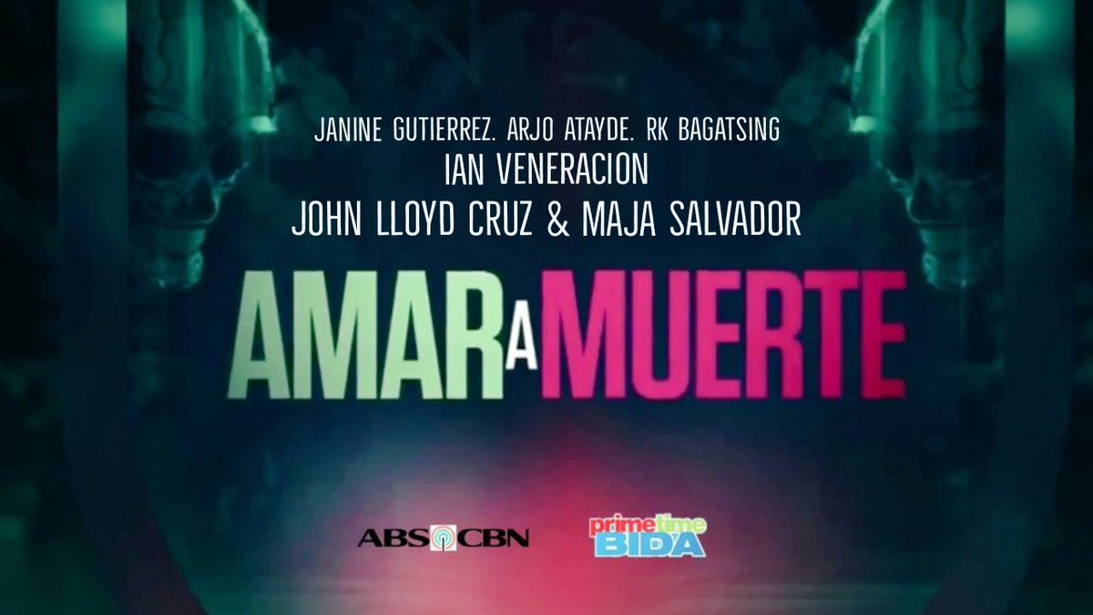 AzureTV_'s tweet photo. 'AMAR A MUERTE' 

La muerte les cambió la vida ~ ⚘

Ang kamatayan, pinagbago at pinagpalit ang mga kanilang buhay...

Abangan...

#JohnLloydCruz #MajaSalvador #Entrada #OBB https://t.co/VcD4NkkgYy