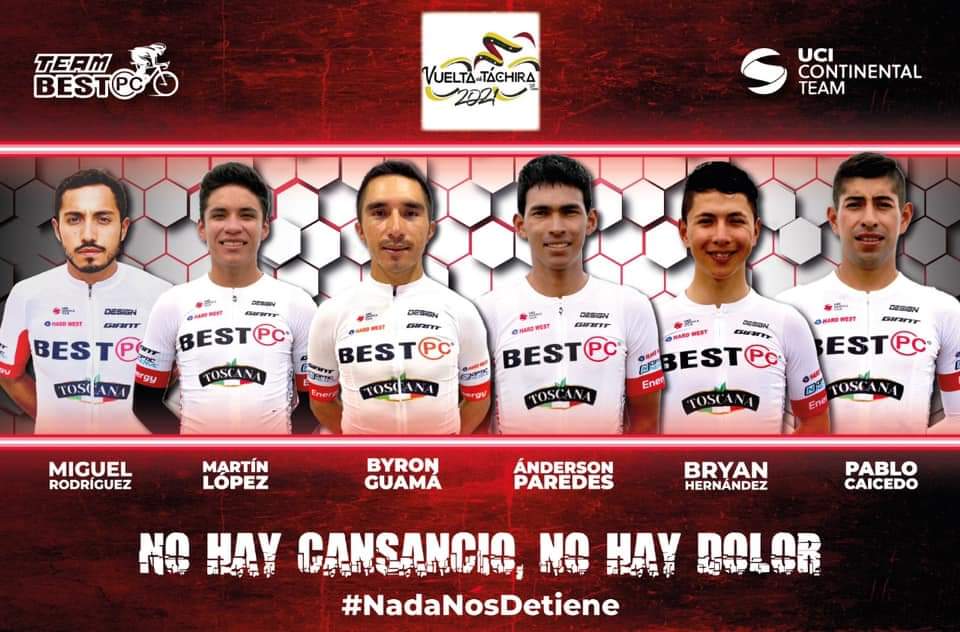 SantiagoRoseroC's tweet photo. Estaré una vez mas con el Continental @TeamBestpcEc, en la @lavueltachira, primera carrera de la temporada 2021 en América.

Después de una muy buena actuación del equipo en la @VueltaEc esperamos dejar el nombre del país en alto.

Por ahora: 
PCR ok
Tickets ok
Logística ok https://t.co/vTUscGcbBr
