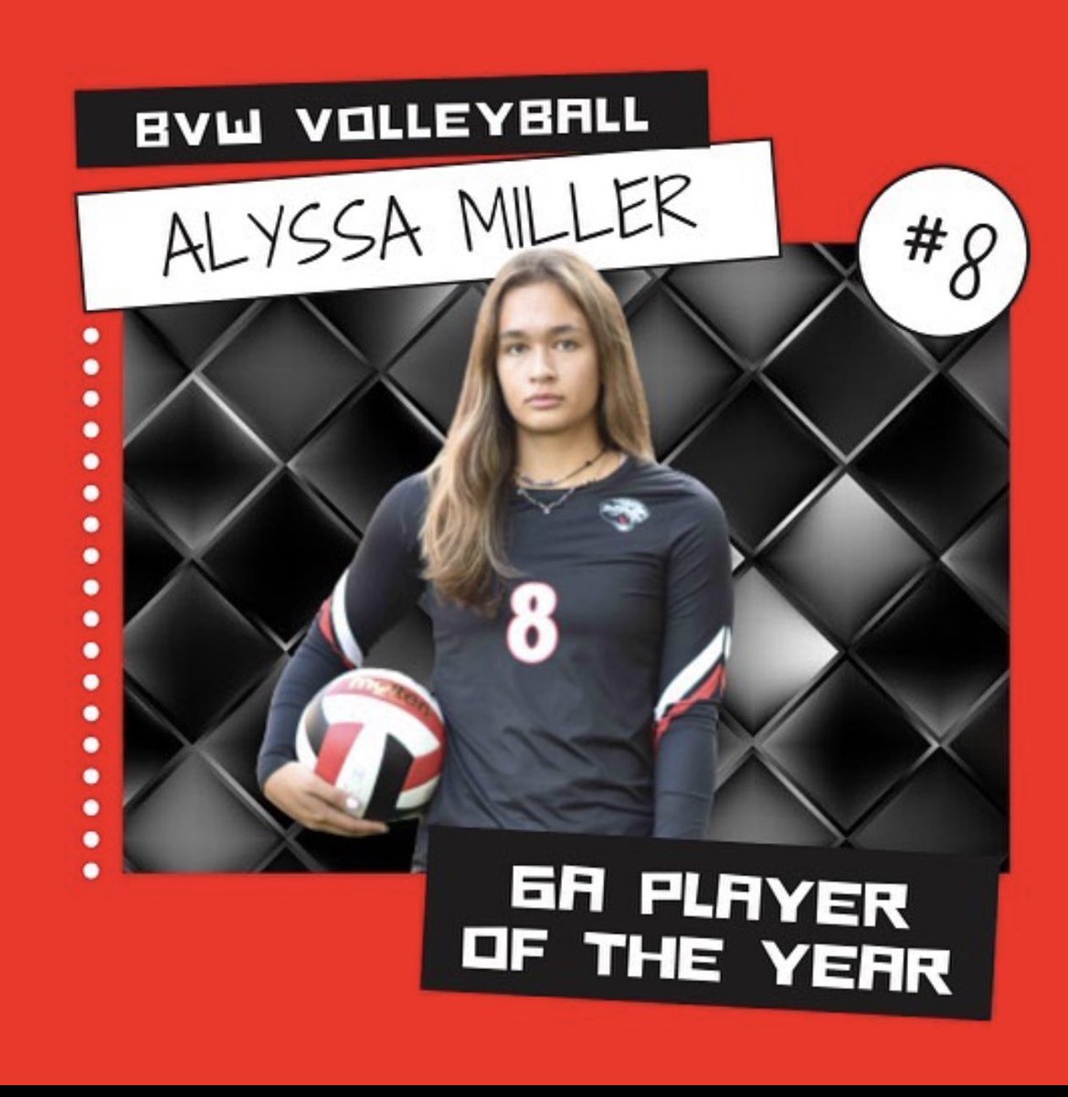 Sat down with @BVWestJAGS and @dynastyvbc star Alyssa Miller to discuss the Jags’ 6A Volleyball State Championship, her Kansas Player of the Year Award winning season, and her commitment to @DaytonVB. Story is up at kcathletes.com. #volleyball #kc #ncaaavb #playforher