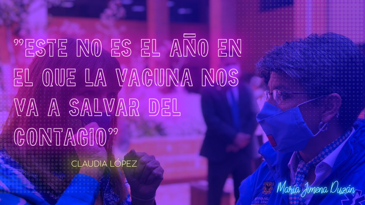 MJDuzan's tweet image. La alcaldesa Claudia López, dijo que está lista para vacunar mínimo 10 mil personas diarias, que es lo que está haciendo hoy Israel. Aceptó que se equivocó al irse de vacaciones. Vea más detalles de la entrevista aquí y suscríbase: youtube.com/watch?v=RDH8ar…