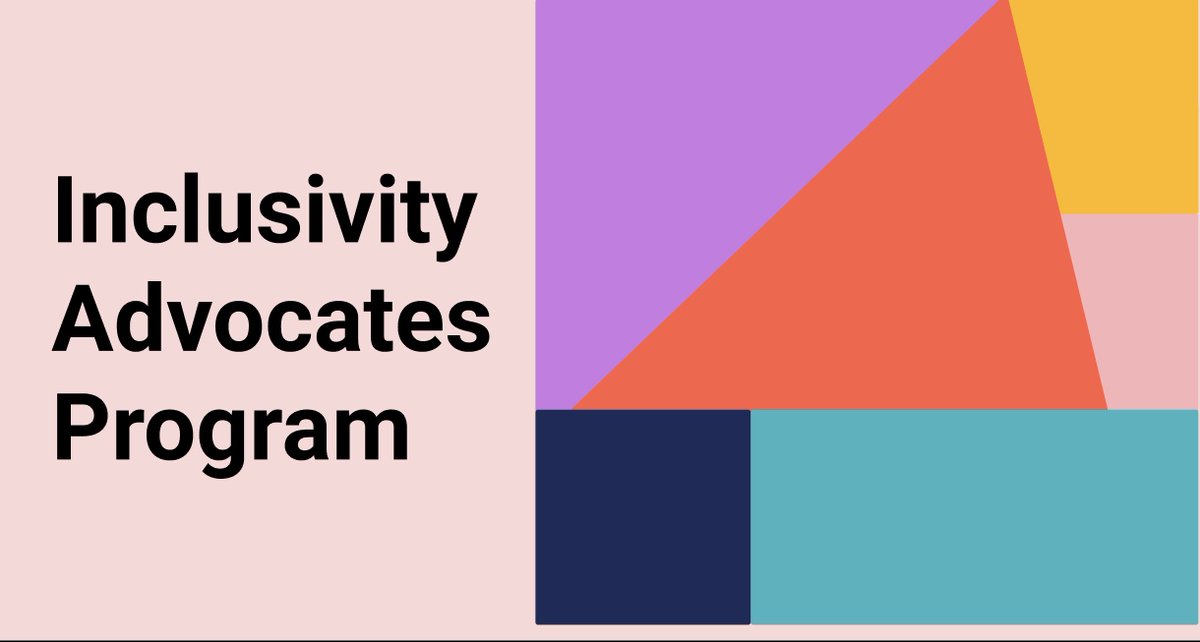 JuliannaRowsell's tweet photo. Today we kicked off an inclusivity advocate program. 

My heart is so very full with happiness from the mindfulness, thought and care that the people in our community put into the work that they do. 

@emanelfy thank you for amplifying this work. #accessibility #inclusion https://t.co/YKHvbAyjxN