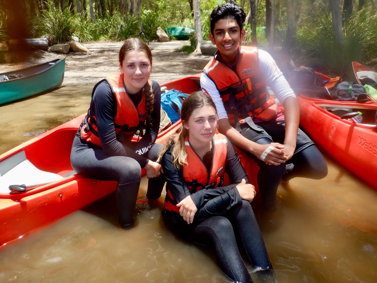 Our students participated in @thedukeofed #Australia in early December. The team went on a canoe trip and practiced for their Adventurous Journey for their Silver Award. Good luck everyone! #award #student #studentlife #outdoorlearning #privateschool