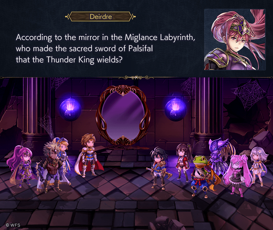 AnotherEdenRPG's tweet photo. 🌟Main Story 2 Part III: The Twist Celebration coming this month🌟
Was the first quiz too easy? Comment with your answer for a chance to win a calendar✏️
1. King Palsifal
2. The beastfolk
3. Spirits
4. The Titans
#AnotherEden2PartIII https://t.co/pgb0si96zo