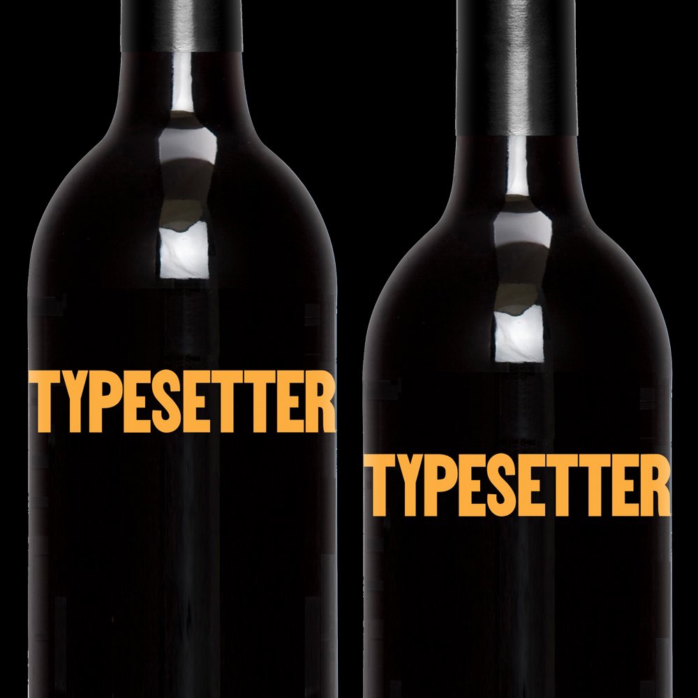 Typesetter wine is a labor of love. It’s inspired by our winemaker’s grandfather who was a Lithographer, Typesetter &amp; Printer. It’s a concentrated, inky dark red Cab from Napa and a tribute to the Typesetter who made it possible. #invinumveritas #fortheloveofwine