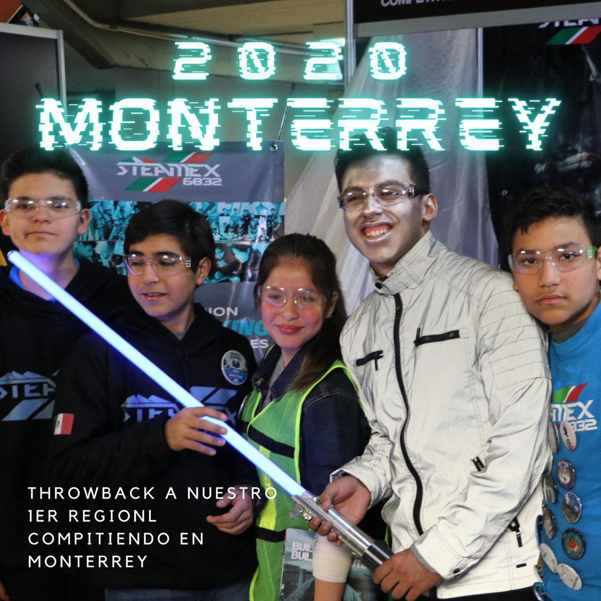 steamex_mx's tweet photo. Qué recuerdos de nuestro inesperadamente último regional del 2020
Estamos seguros y seguras de que ustedes también extrañan esa increíble experiencia!
✨Throwback al regional en Monterrey, 2020✨
#STEAMex #omgrobots #FIRST #changemakers #FIRST https://t.co/LQ9XrHIbCj