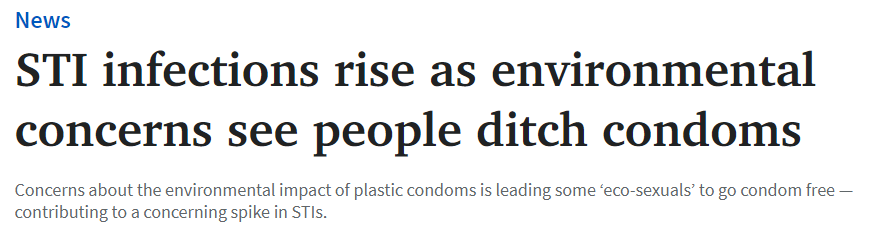 Doing your bit for the environment is important – so is leading a sustainable lifestyle that's aligned with our values.

But this shouldn't mean that we put our own health at risk!

heraldsun.com.au/news/young-aba…