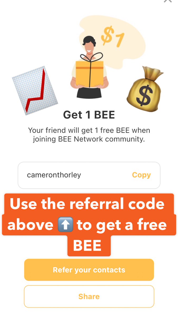 BeeReferral tweet picture