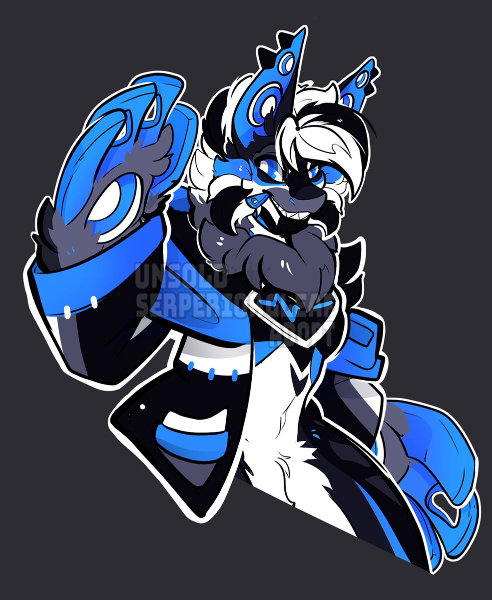 SerperiorGleaf's tweet photo. Its been a while since I made an Ampwave! But today is the day! 💙 if you are interested,  auction is here-->
https://t.co/Yd3RRAEn6y

#ampwave #ampwavespecies #adopt #adopts #adoptables #furry #furries https://t.co/zMdxnryQbR
