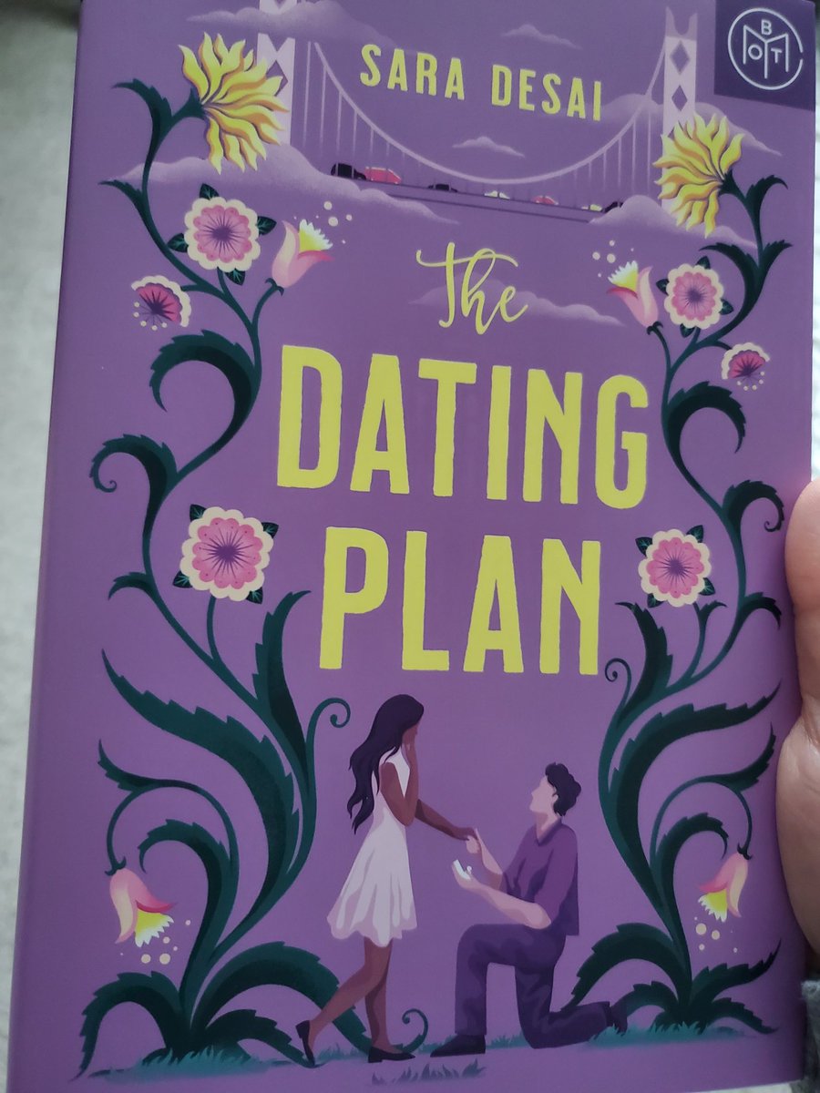 Starting this, hopefully it is a light and fun read. Having book hangover from The Last Story of Mina Lee. @saradesaiwrites #thedatingplan
