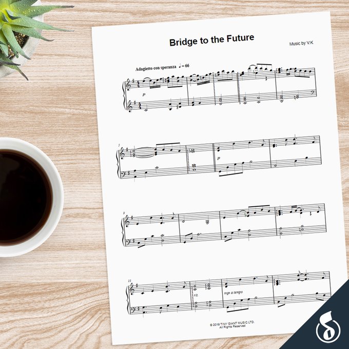 VKstylemusic's tweet photo. 🎼https://t.co/tJidlrU3nh
The sheet music of my newest album Endless Falling Lights is now on @musicnotes ! Please visit their website if you are interested!
#VK
#EndlessFallingLights #BlueMoonShadow #TheFetter
#FloatingPlanet #RipplesinSpacetime #BridgetotheFuture https://t.co/LXCpyzyLNO
