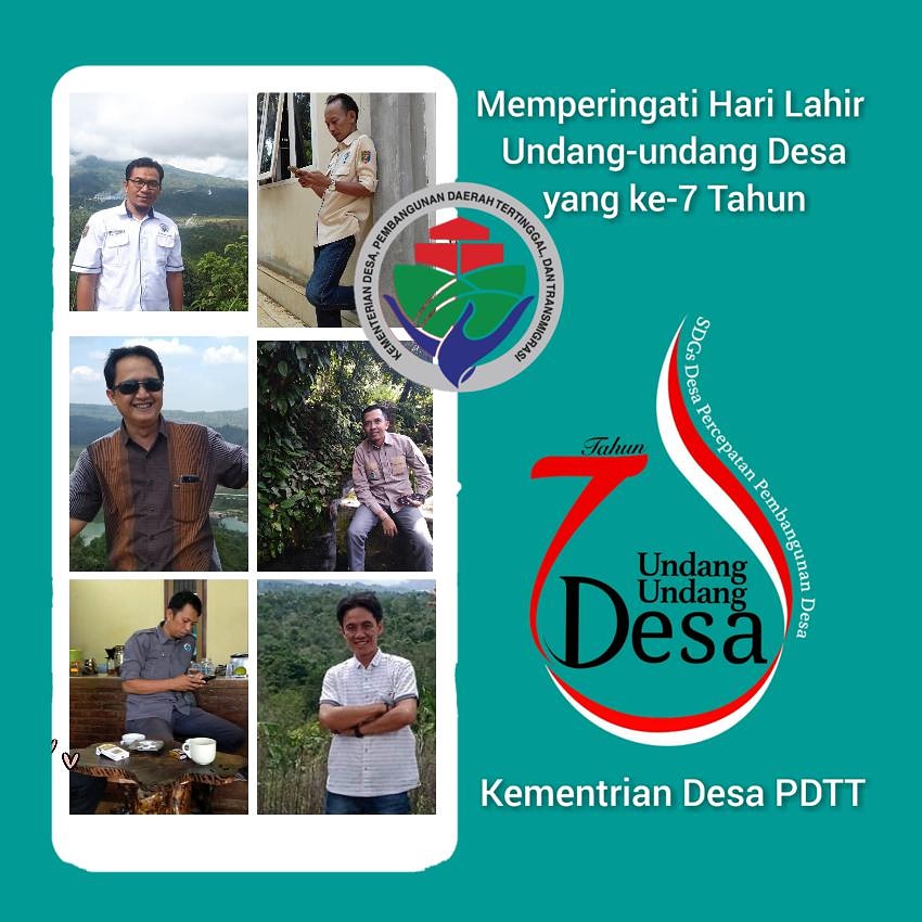 memperingati 7 tahun Undang-Undang Desa ..
 2021 SDGS Desa Percepatan Pencapaian dan Pembangunan Desa..

#SDGsDes
#MulaiDariDesa
#DesaBisa
#desamajuindonesiamaju
#bangkituntukindonesiamaju
#KemendesPDTT