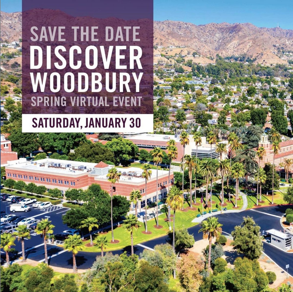 WoodburyU's tweet photo. Join us on Saturday, January 30 for our undergraduate virtual open house! Learn about our 20+ programs, engage with academic deans and chairs, get info on admissions, scholarships, financial aid, and more!  RSVP Today: 
https://t.co/pAJTLqcsSv https://t.co/OpbEROpyLs
