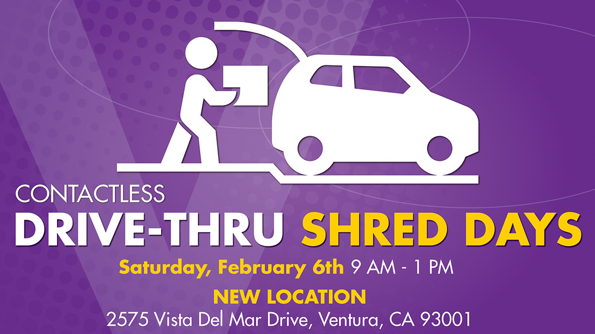 myvccu's tweet photo. Our #ShredDays are back at a new location in Ventura! VCCU members are invited to bring up to 2 boxes of paper shred for our #contactless drive-thru event on Saturday, Feb. 6th from 9 am - 1 pm. Please visit https://t.co/fNUc1cOXrM for full details. #drivethru ♼🚚 https://t.co/0z21ovJ3LG