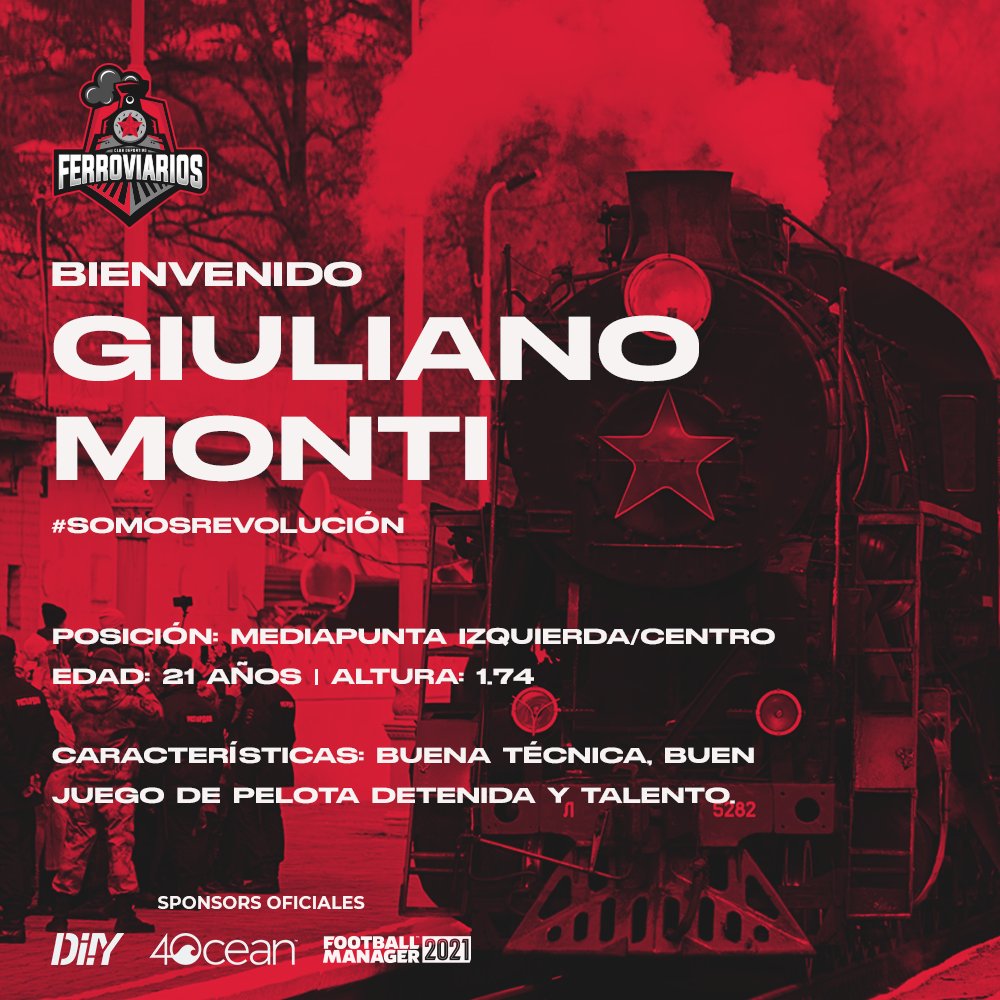 FerroviariosCD's tweet photo. 🚆 ¡BIENVENIDOS A BORDO!

El club le da la bienvenida a Santiago Olivera y Giuliano Monti. Tras la práctica a puertas abiertas del día de ayer, nuestro entrenador @fede20garcia y su segundo @cabedefe seleccionaron a estos dos jugadores para que integren el plantel principal. https://t.co/bAJSX3Ua2g