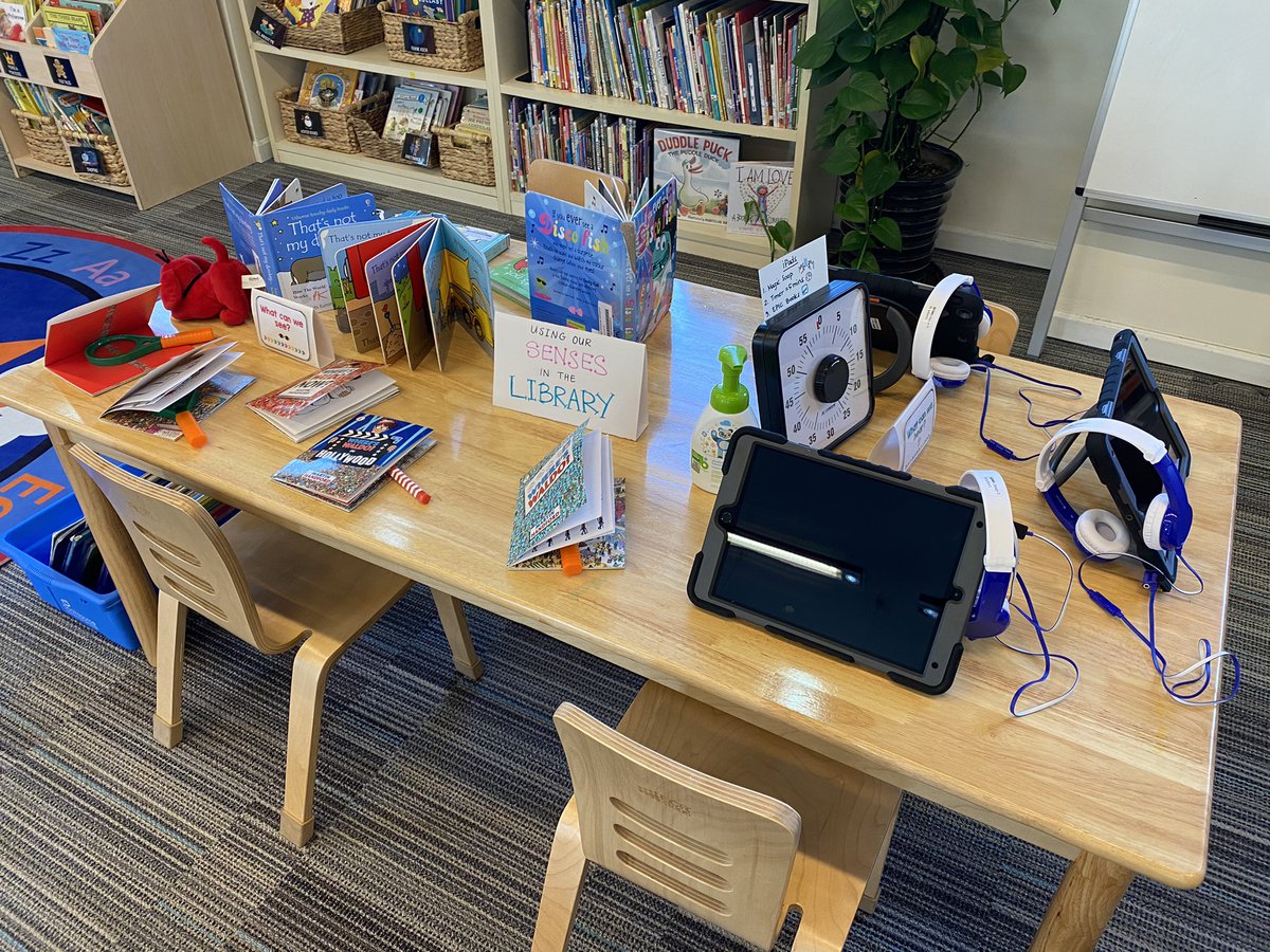 Trying something new in the library and connecting it to our Pre-K senses units!  #pyplibrary #mediaspecialist <a href="/SCISChina/">SCIS.China</a>