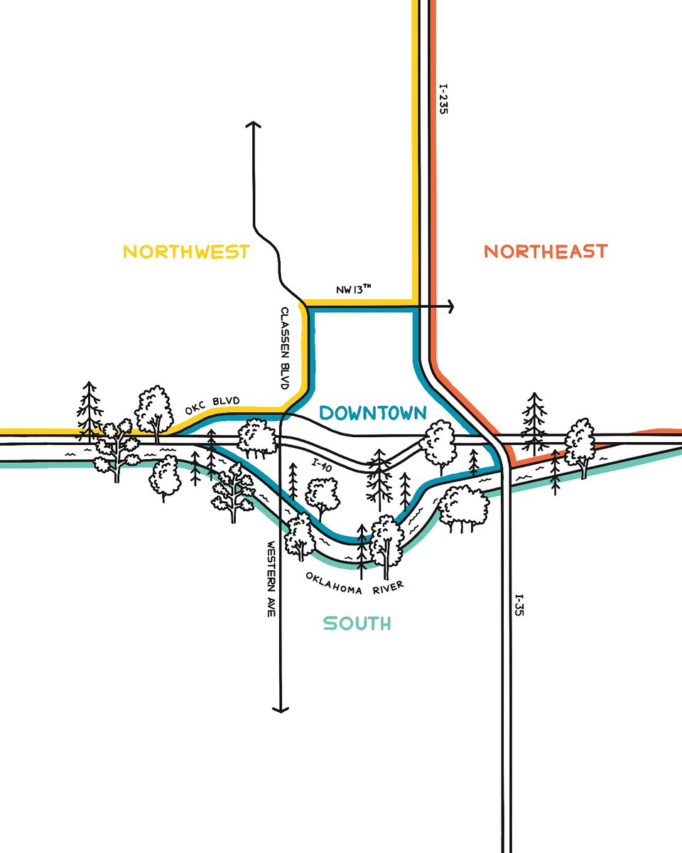 Map of EXPLORE OKC, an architecture memory game I developed & designed since the pandemic kept us inside.
#exploreokc

Stay tuned ✌🏻
More info on this project here ⤵️ 
instagram.com/p/CKC38o3Bnl3/…