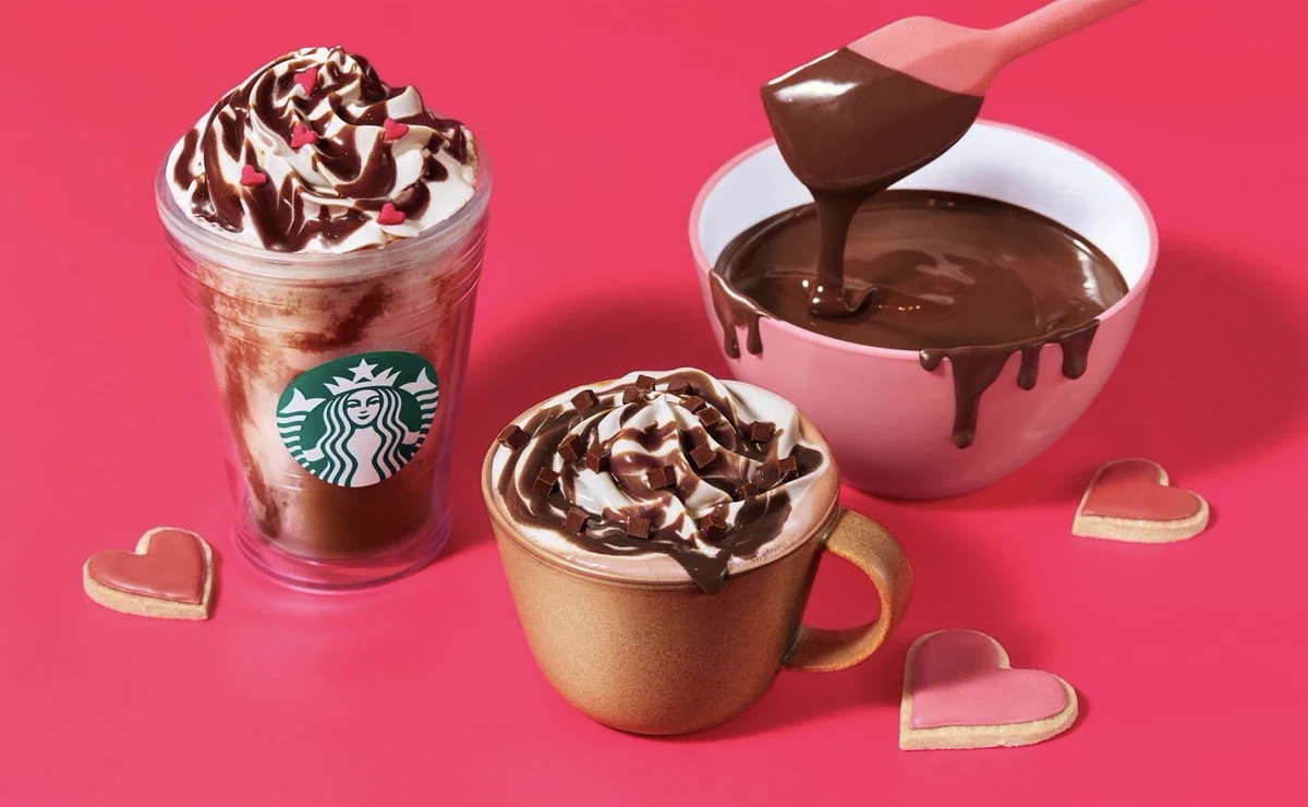 【スターバックス】バレンタインシーズン限定！「メルティ生チョコレートフラペチーノ」と「メルティ生チョコレートモカ」が新発売！！