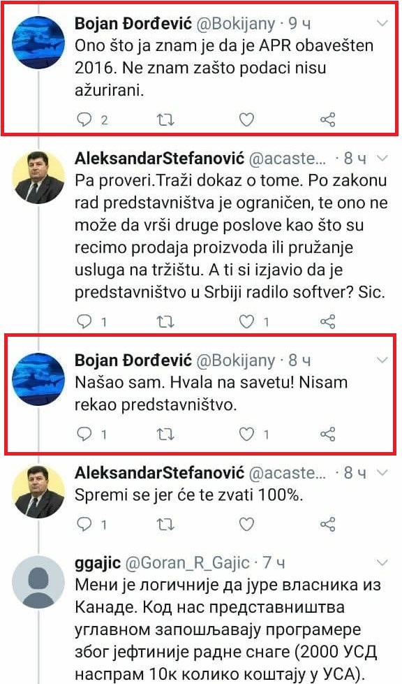  What could possibly not be clear and what is left to explain anymore to anyone.1.The software for the voting machines was made in Belgrade. This was confirmed by director of Dominion Representation Bojan Djordjevic who admitted during exchange at twitter account  @srdjan_nogo