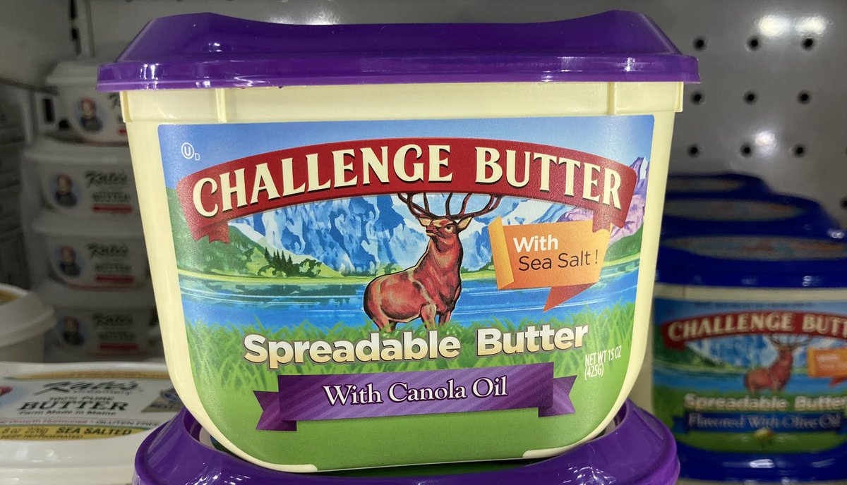 DroopyRiser's tweet image. Why question margarine when you can
