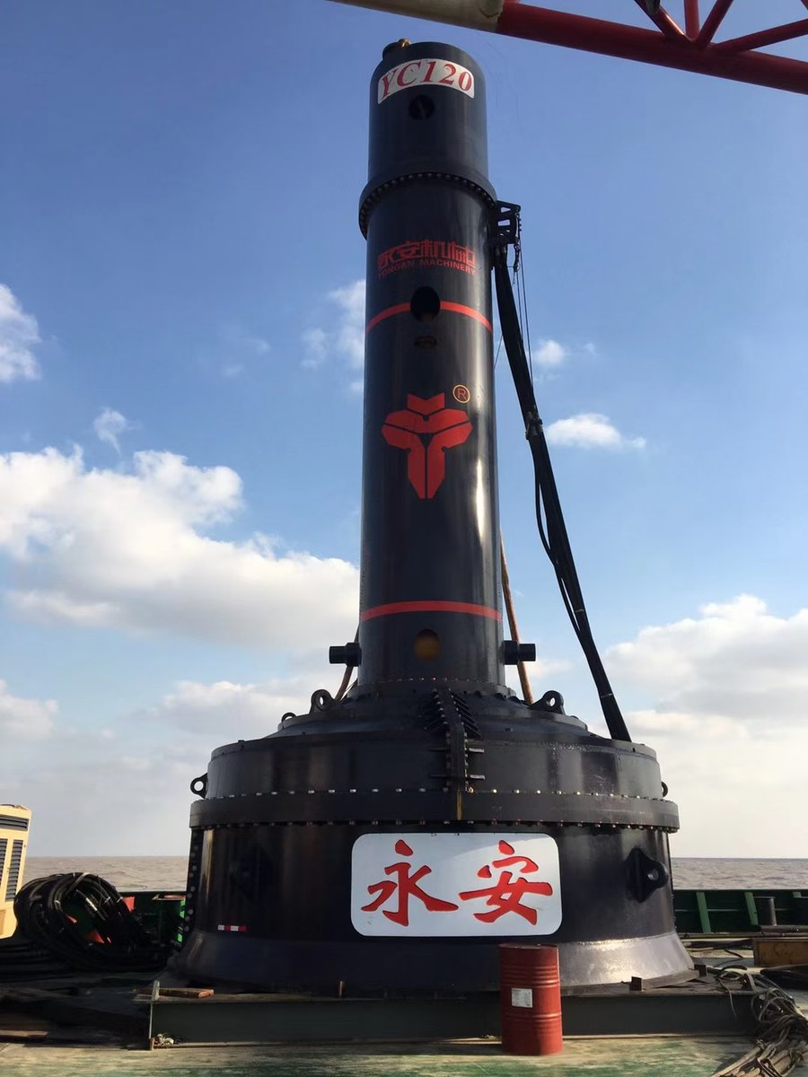 ZhejiangYongan's tweet image. 6.8 meters diameter anvil for hydraulic impact hammer.
What design for offshore wind power farm in Asia.
#HydraulicImpactHammer #ImpactHammer #PilingHammer #Piling @OffshoreWINDbiz @offshoreenergyt @navingooe @OEEMagazine @Orsted @buckmag @sheetpilinguk   @Philip_Totaro