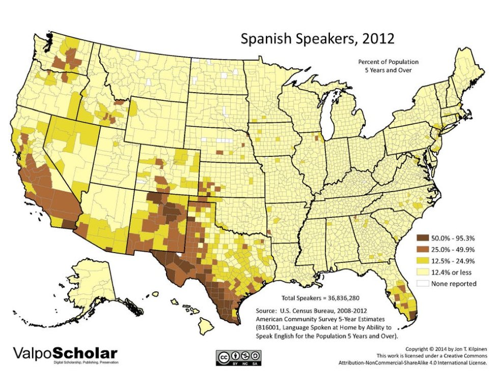 Brett Friedman Mph 2 6 17 Cs Shows 41 Million People Speak Spanish Most Spoken Language In Usa 40 Of Spanish Speakers Report Speaking English Less Than Very Well Brett Friedman Mph 2 6 17 Cs Shows 41 Million People Speak Spanish Most Spoken Language In Usa 40 Of Spanish Speakers Report Speaking English Less Than Very Well
