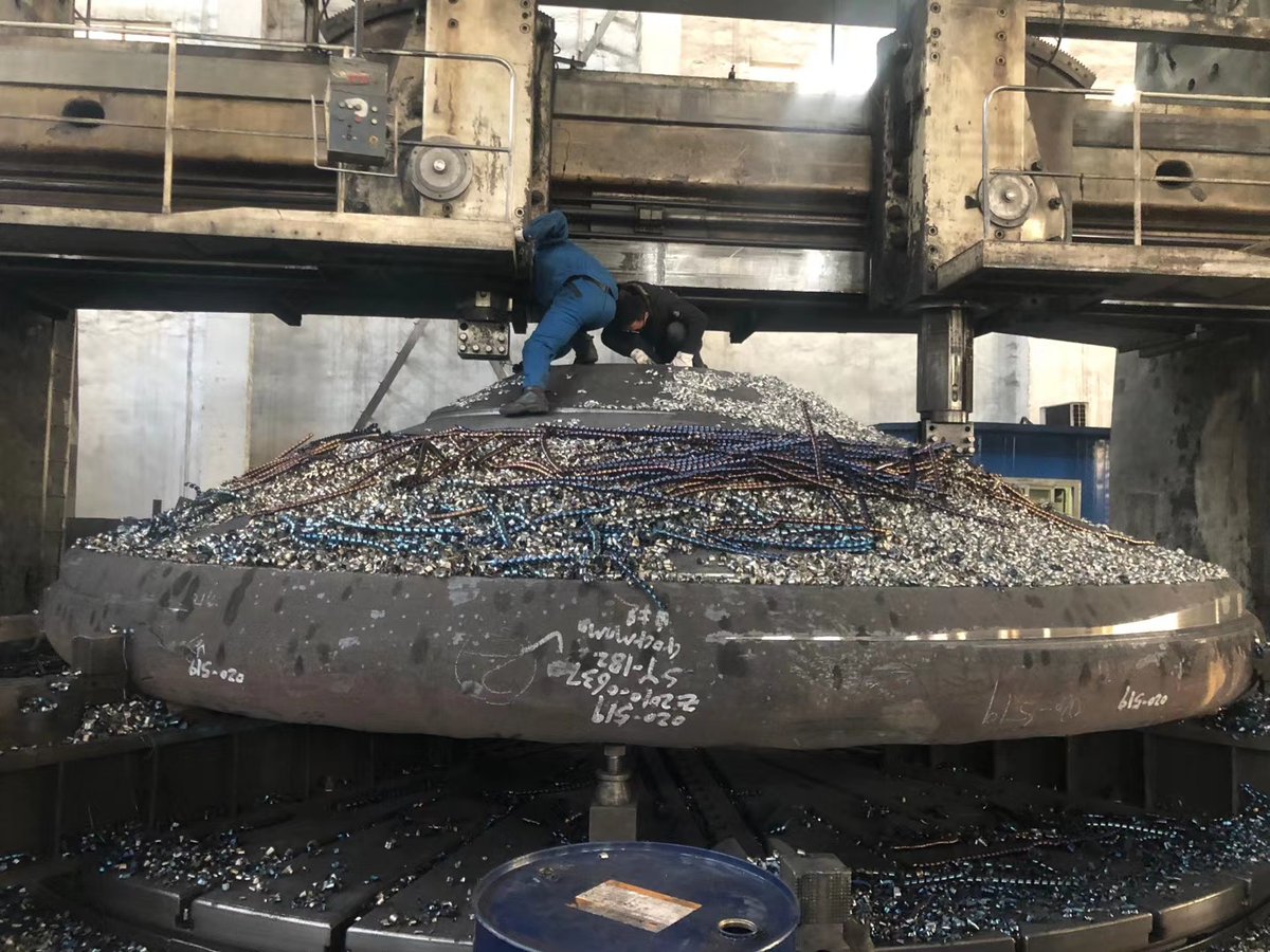 ZhejiangYongan's tweet image. 6.8 meters diameter anvil for hydraulic impact hammer.
What design for offshore wind power farm in Asia.
#HydraulicImpactHammer #ImpactHammer #PilingHammer #Piling @OffshoreWINDbiz @offshoreenergyt @navingooe @OEEMagazine @Orsted @buckmag @sheetpilinguk   @Philip_Totaro