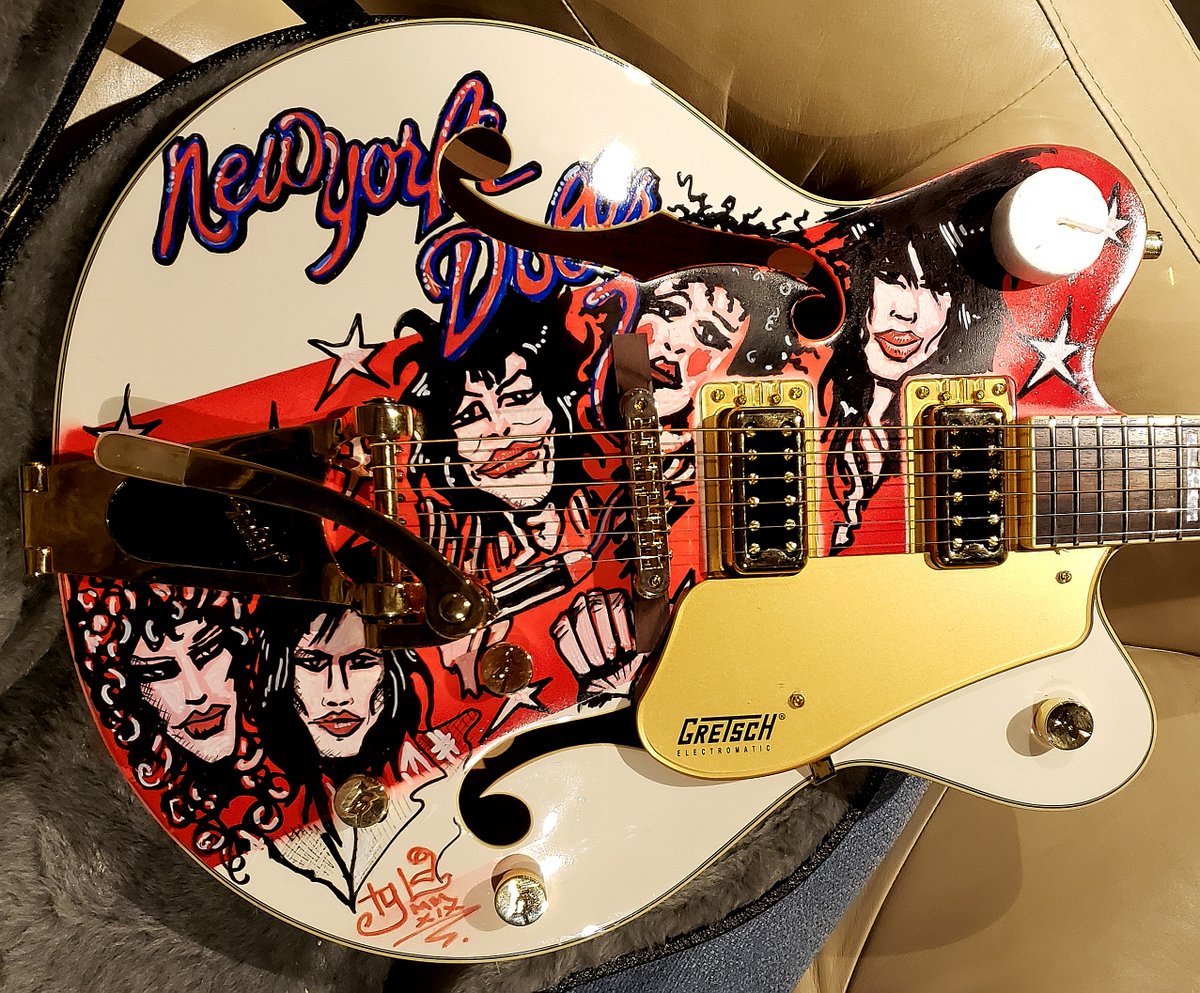 Tyla's Sylvain Sylvain Gretsch Guitar