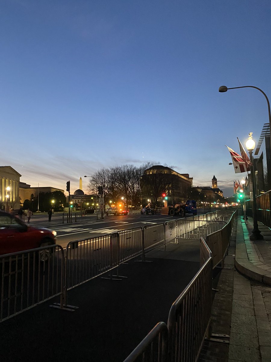 This DC lockdown is unconstitutional and a blatant attempt to normalize dictatorial power.  We’re nearly a week away from 1/20, yet there are checkpoints and ID checks for residents.  DC looks like East Berlin.  #FreeDC