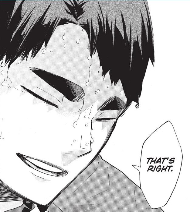 thread of shiratorizawa smiling <33