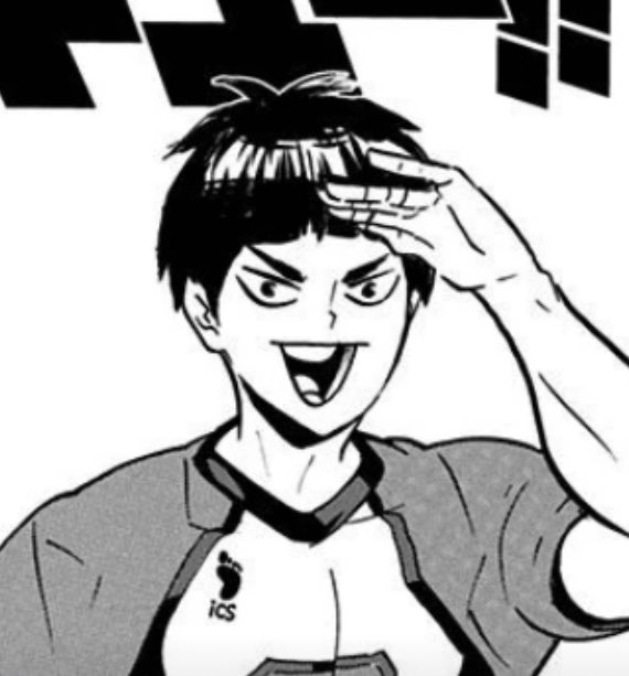 thread of shiratorizawa smiling <33