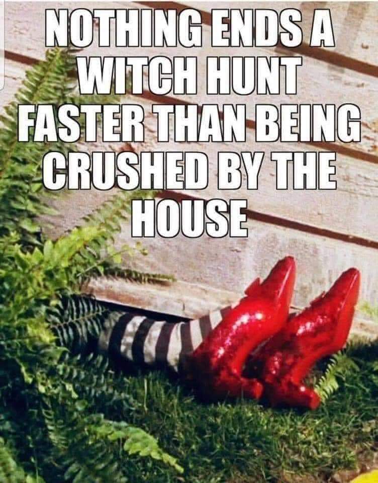 LynnCatWalters's tweet photo. @McFaul #DingDon the Wicked Witch is Dead
#ImpeachedTwice 
#ImpeachedForever
#IMPOTUS45 https://t.co/H09EvQjjRQ