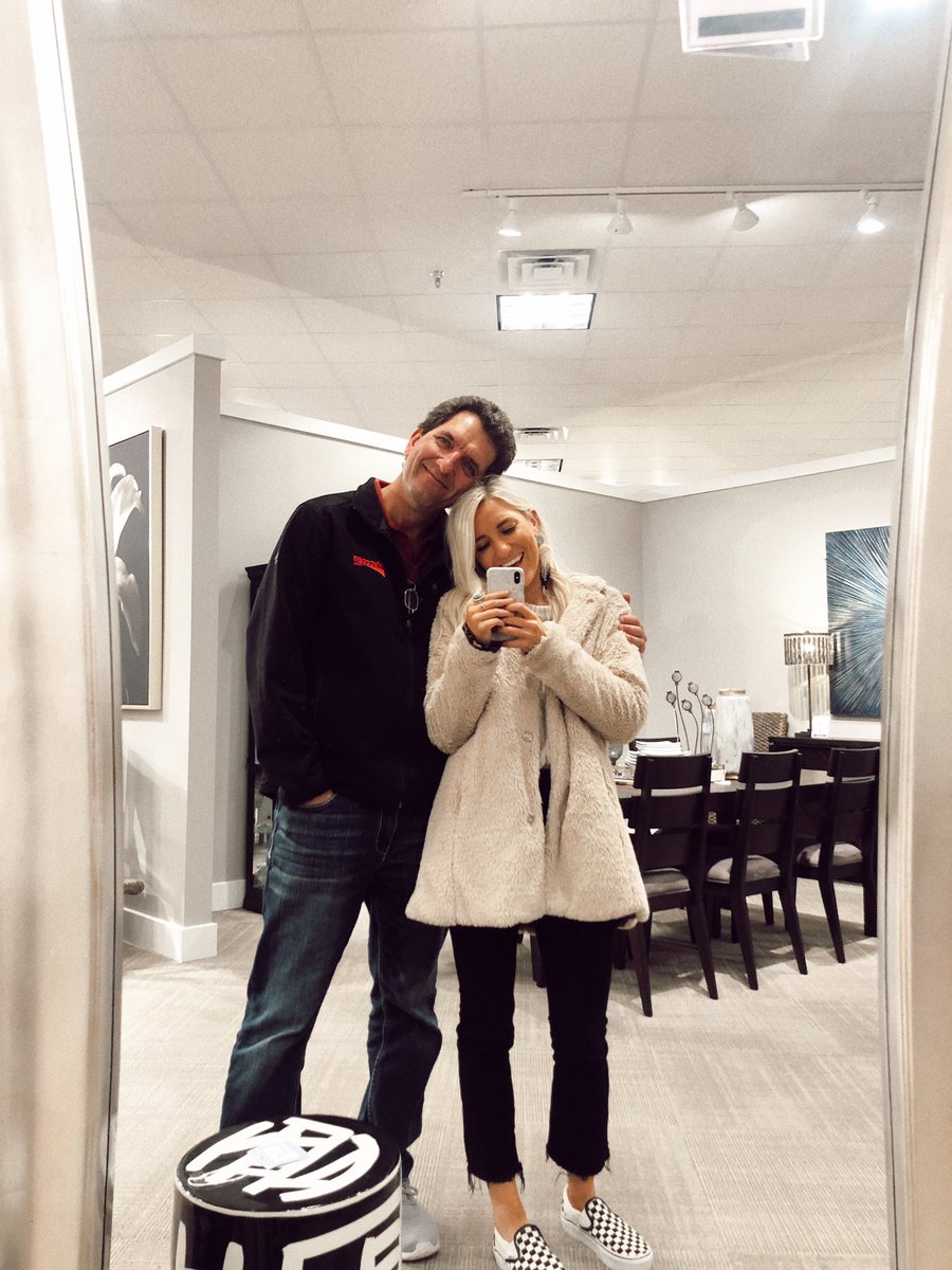 Happy bday to the best daddy there ever was! He’s the dad who I told him I needed to shop for furniture &amp; what does he do he just shows up to go with me! Sometimes we forget how easy it to love those around us sometimes all you have to do is show up! Thanks for always showing up