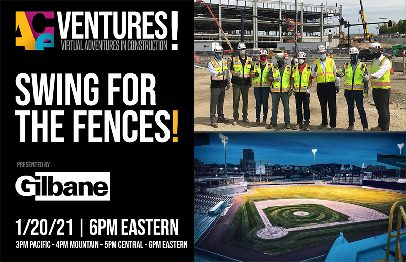 ACEMentor's tweet photo. #ACEVentures next stop: @PolarPark2021
Have you ever wondered how a stadium can change a city? Who chooses where? Who determines what it looks like? How does it fits into the urban landscape?
What does it take to BUILD IT?
Join @GilbaneBuilding & Swing for the Fences!
@WooSox https://t.co/vXGx6YJ9eN