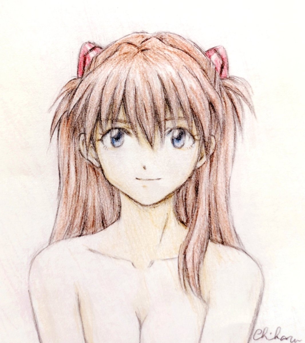 ちはる 千晴宗真 Chiharu 壱日壱絵ヴァ 第弐拾話 心のかたち 人のかたち エヴァンゲリオン Episode Weaving A Story 2 Oral Stage Oneevaaday Evangelion