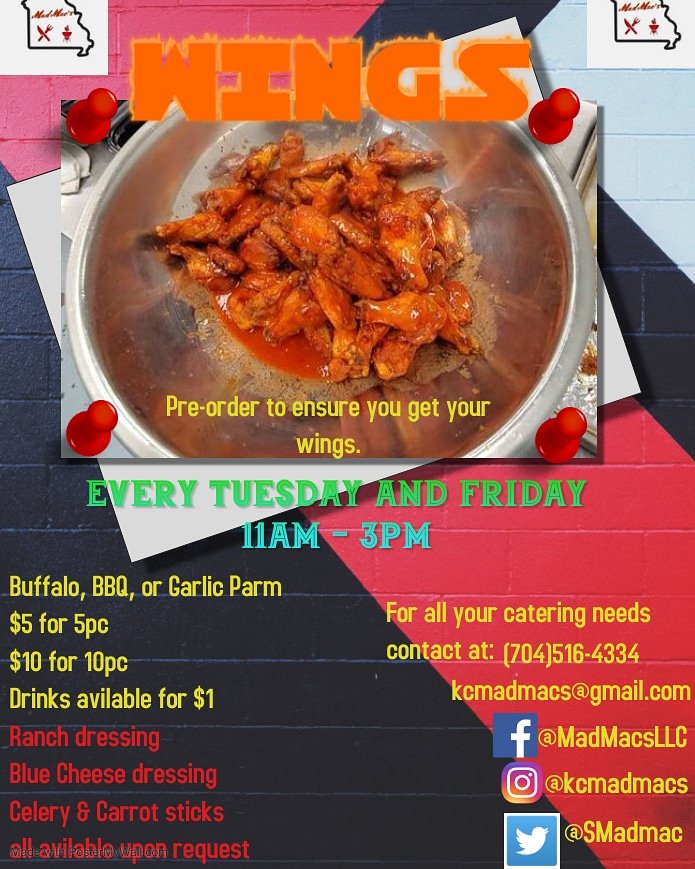 SMadmac's tweet image. Did you pre-order your wings? If you haven't...you might want to!!!