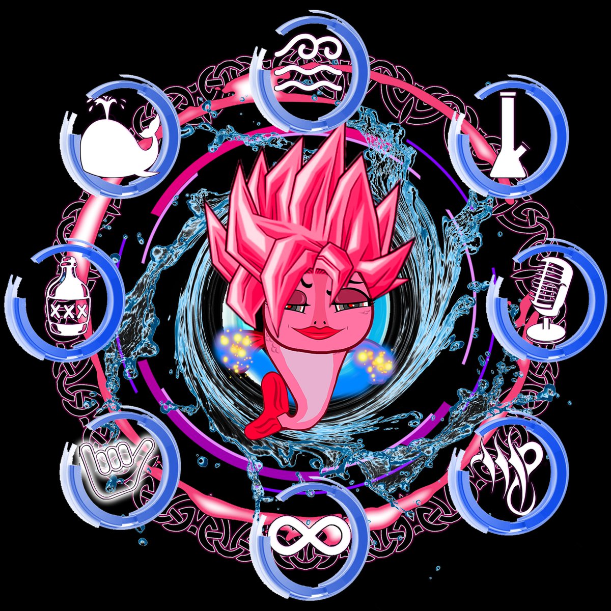 IncholerDesign's tweet image. Friends of Gulf City &amp;amp; everyone else. Check out this link to get this, the newest DOPE design made by me &amp;amp; my others as well as designs by independents like @Vipersword &amp;amp; @Dualwieldomo . Get your Pinky Power Up on a number of products Today!
#indpendentArt
redbubble.com/i/t-shirt/Powe…