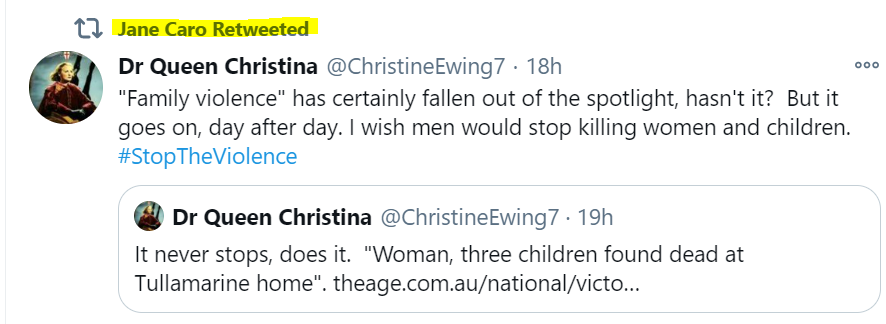  @ChristineEwing7  @janecaro