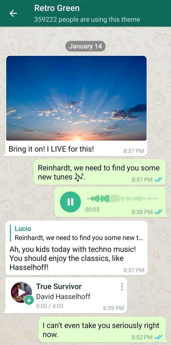Divaksh's tweet photo. Have you started using Telegram?
Accustomed to WhatsApp's look and feel?
Here is the solution, just click on the following link and hit Apply button
https://t.co/PiMi1KRlwo
#usetelegram #telegram #whatsapp #solution #uiux https://t.co/1gBIpfTjmd