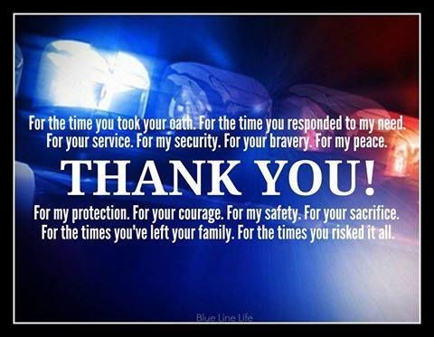 tristrash's tweet image. Good Job #LEOS !
THANK YOU FOR YOUR SERVICE...
Thank You for all that you do for your community!!!

#PRAY4LEOS 
#BLUEFAMILY