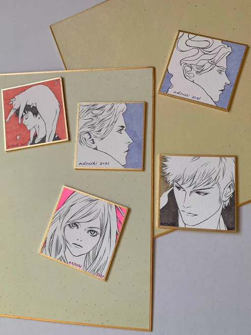 75㎜ × 75㎜!
色紙界のワンスプーン?
「ミニ色紙」の世界をご堪能ください #トーイ展
https://t.co/Qa4mQRpt83 