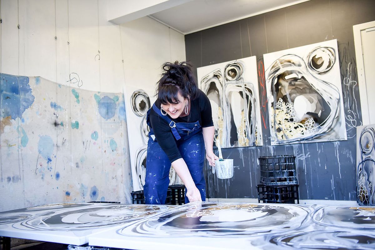 decordesignshow's tweet photo. Australia’s most exciting emerging contemporary visual artist, Lara Scolari will be exhibiting this July at the #decordesignshow. Find out more about her latest work, inspirations and collab in an exclusive interview with Widewalls. https://t.co/66UQBQogB6 https://t.co/3E2oadlGOr