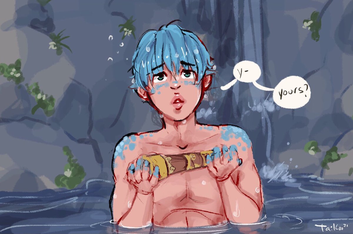 Taikoodles's tweet image. 🥺🧜‍♂️✨

#taikoodles #yoomin #슈짐