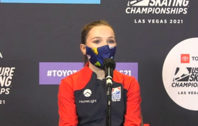 edges_of_glory's tweet image. From breaking her back and missing last year's Nationals to quarantining and moving to Canada (by herself) to train at the Toronto Cricket Club, #EmiliaMurdock says it's been "a bit of a whirlwind just because so much has gone on since the last time I competed." #ToyotaUSChamps21