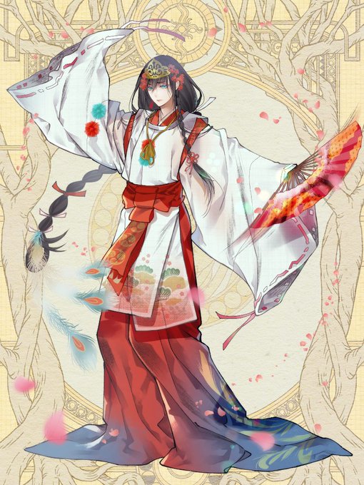 和風美人のtwitterイラスト検索結果 古い順