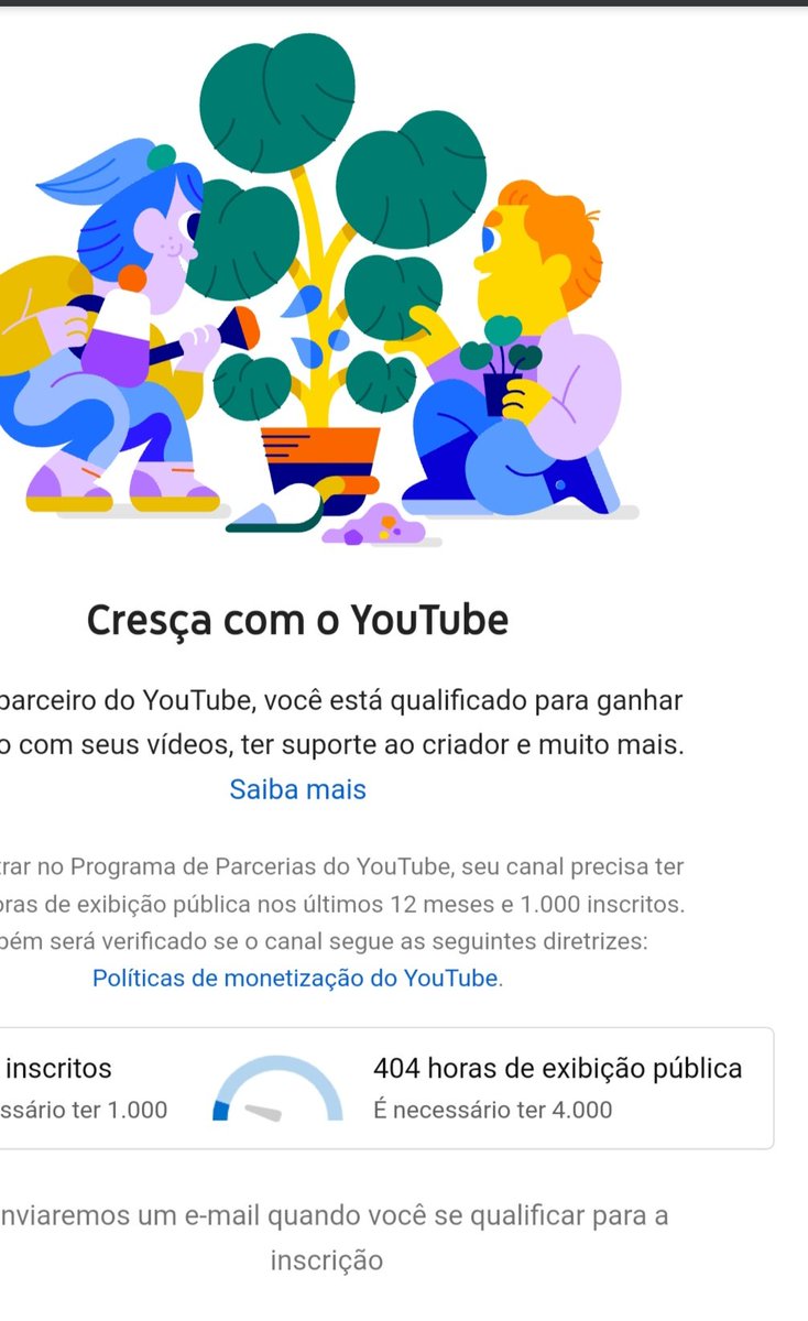 DtFlash_'s tweet image. Ola @TeamYouTube não estou entendendo já bati a meta de 4 mil horas e não está subindo, ?