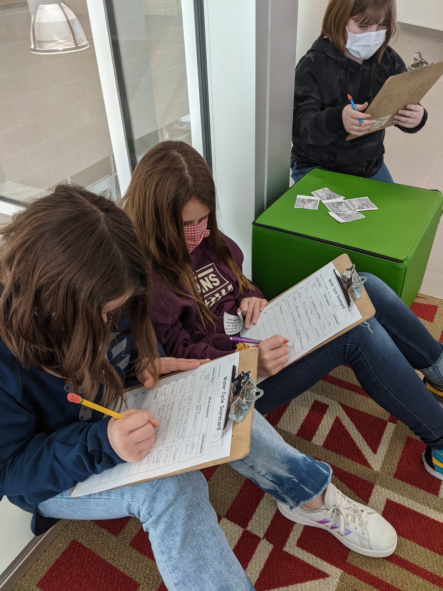 Jkeith1217's tweet photo. Today students became droplets of water. They used station cards to explore the different locations that water can travel as it cycles through the water cycle. @SplendoraISD @TimberLakesElem #WeAreSplendora #TLELakeLife https://t.co/O8zwRSinIC