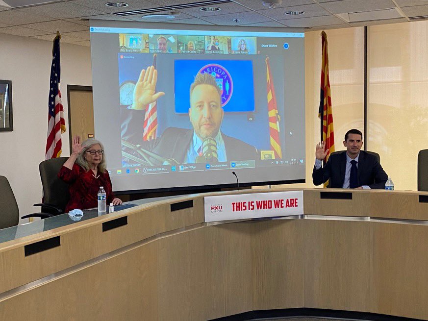 This election cycle, over 100  @MomsDemand volunteer leaders and gun violence survivors ran for elected office and 43 won seats – from town council and school board to U.S. Congress. Here are just a few of their swearing-in photos. We’re so proud of you!!!