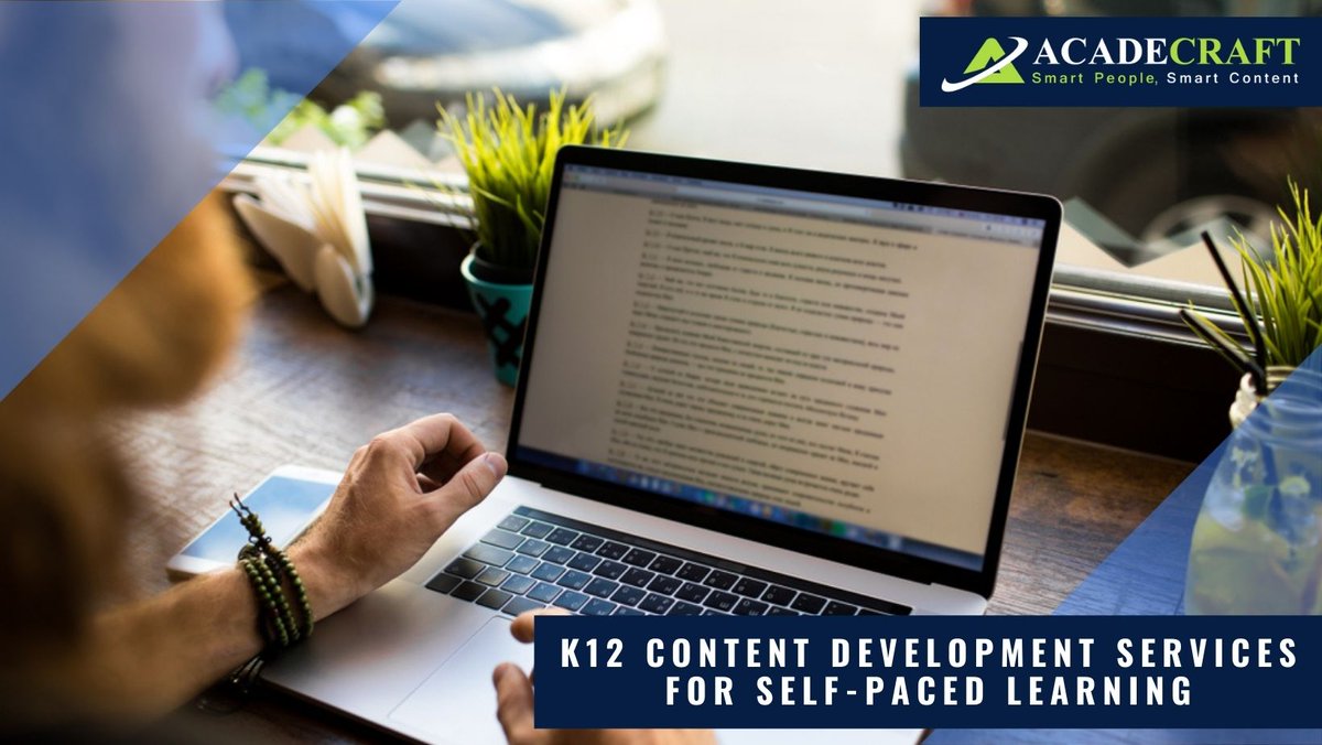 Acadecraft_Inc's tweet image. Acadecraft’s #K12  #contentdevelopmentservices change the paradigm of traditional education, by creating a variety of digital K-12 content and assessment platforms for various subjects. 
bit.ly/3sBEPXI 
#acadecraft #eLearning #onlinelearning #onlinelearning