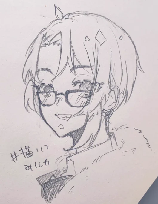 久々に #描いてみルカ 